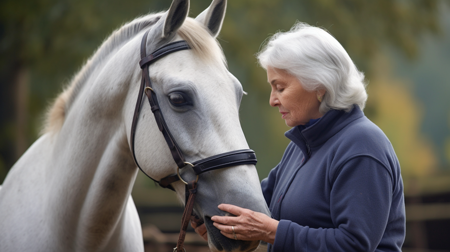 Comment gérer les chevaux âgés dans une écurie 