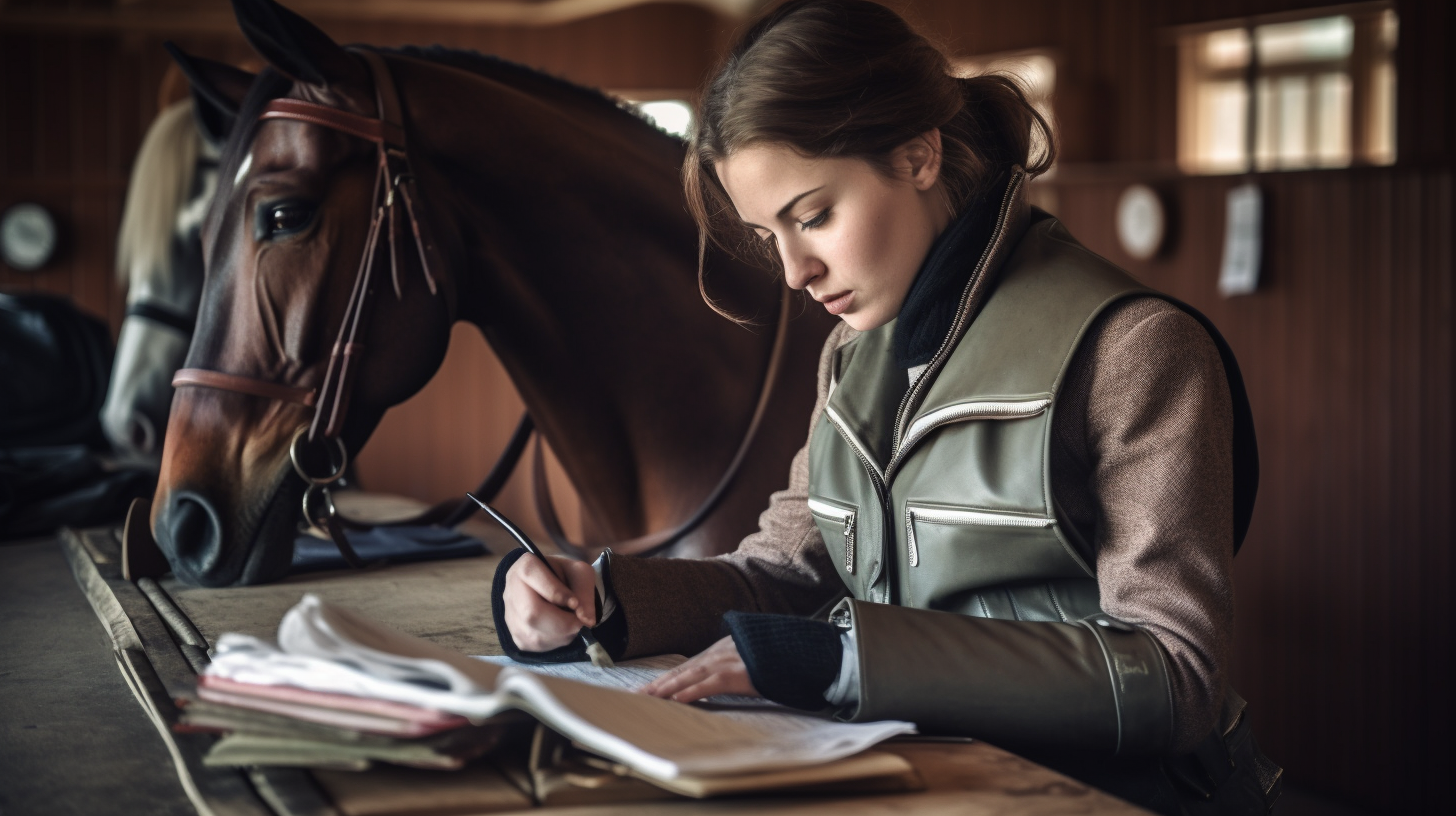 Comment gérer les chevaux stressés lors des compétitions l