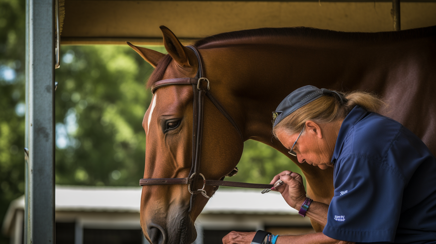 Quelles sont les exigences vétérinaires pour les chevaux avant et après les compétitions 